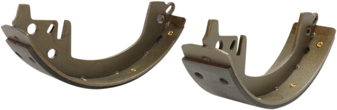 DRAG SPECIALTIES Rear Brake Shoes - '63-'72 Big Twin 060112SCPFXBX - Cycle City Outdoors