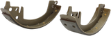 DRAG SPECIALTIES Rear Brake Shoes - '63-'72 Big Twin 060112SCPFXBX - Cycle City Outdoors