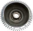 DRAG SPECIALTIES Brake Drum with Sprocket - 63-66 06-0129-BX-LB2 - Cycle City Outdoors