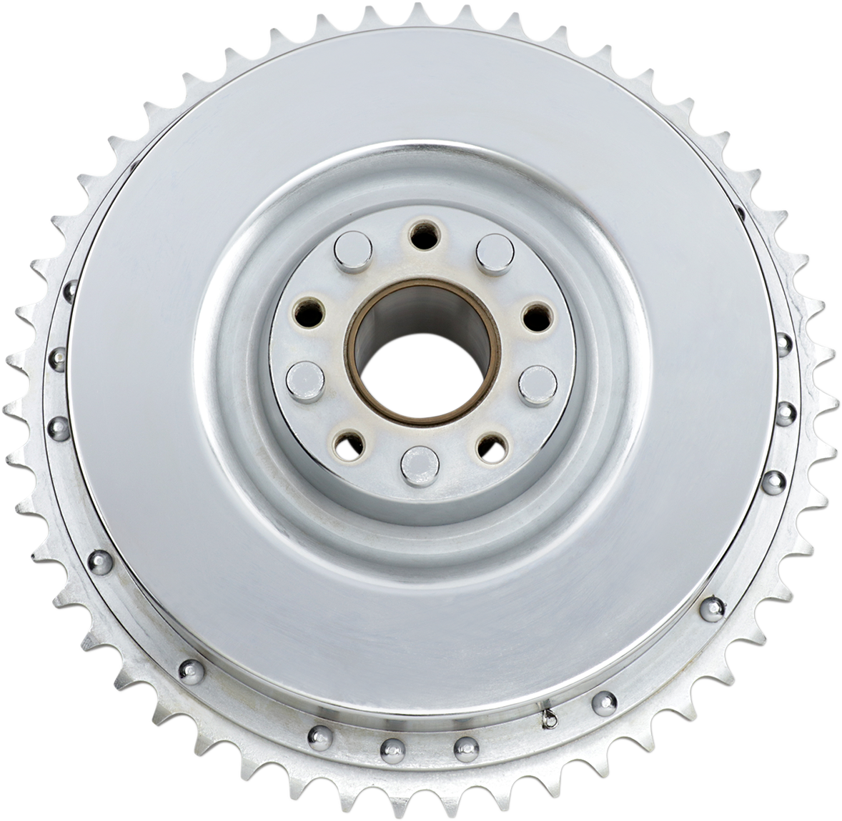 DRAG SPECIALTIES Brake Drum with Sprocket - 67-72 06-0128-BX-LB2 - Cycle City Outdoors