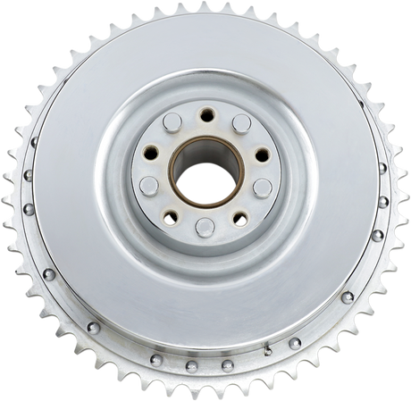 DRAG SPECIALTIES Brake Drum with Sprocket - 67-72 06-0128-BX-LB2 - Cycle City Outdoors