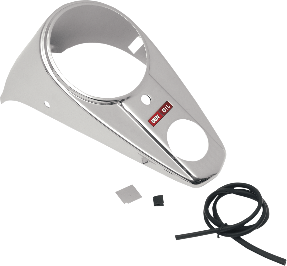 DRAG SPECIALTIES Slot Dash Cover - Chrome 70720 - Cycle City Outdoors