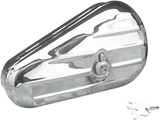 DRAG SPECIALTIES Left Teardrop Toolbox - Chrome 74348 - Cycle City Outdoors