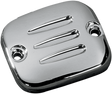 DRAG SPECIALTIES Master Cylinder Cover - Front - Grooved 373814-BC101 - Cycle City Outdoors