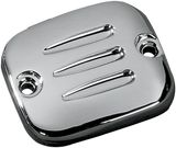DRAG SPECIALTIES Master Cylinder Cover - Front - Grooved 373814-BC101 - Cycle City Outdoors