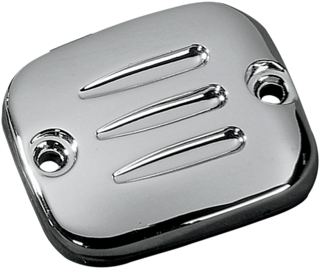 DRAG SPECIALTIES Master Cylinder Cover - Front - Grooved 373814-BC101 - Cycle City Outdoors