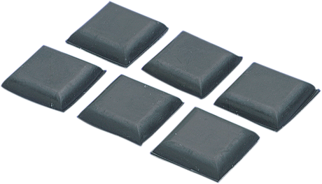 DRAG SPECIALTIES Kickstand Bumpers - 6 Pack 72257-HC3 - Cycle City Outdoors
