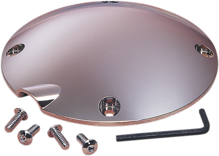 DRAG SPECIALTIES Derby Cover - Chrome 33-0016K-BC427 - Cycle City Outdoors
