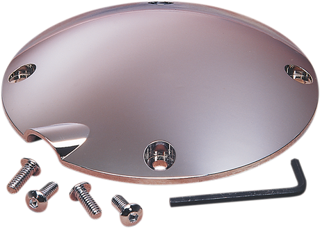DRAG SPECIALTIES Derby Cover - Chrome 33-0016K-BC427 - Cycle City Outdoors
