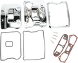 DRAG SPECIALTIES Rocker Cover Chrome - Evo/Big Twin 33-0082A-BXLB2 - Cycle City Outdoors