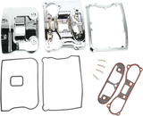DRAG SPECIALTIES Rocker Cover Chrome - Evo/Big Twin 33-0082A-BXLB2 - Cycle City Outdoors