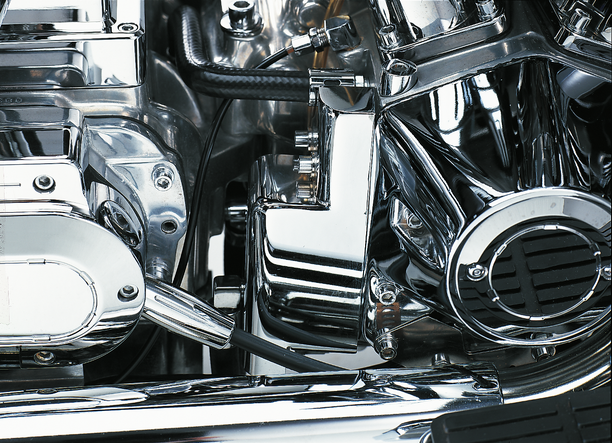DRAG SPECIALTIES Oil Pump Cover - 80" 302045-BC3 - Cycle City Outdoors