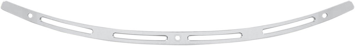 MEMPHIS SHADES Windshield Trim - Polished - Slots - '96-'13 FLH MEM0945