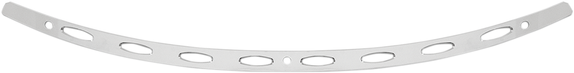 MEMPHIS SHADES Windshield Trim - Polished - Oval - '96-'13 FLH MEM0946