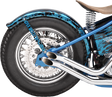 DRAG SPECIALTIES Smooth Rear Fender - without Taillight/Turn Signal Mount - Steel 72522R - Cycle City Outdoors