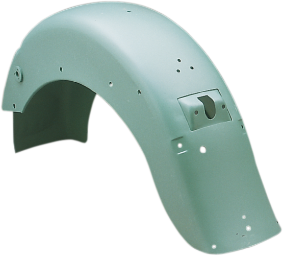DRAG SPECIALTIES Smooth Rear Fender - with Taillight/Turn Signal Mount - Steel 72522B - Cycle City Outdoors