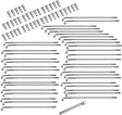 DRAG SPECIALTIES Spoke Set - Front/Rear - Chrome - 6-13/16" 16-0516-BC629 - Cycle City Outdoors