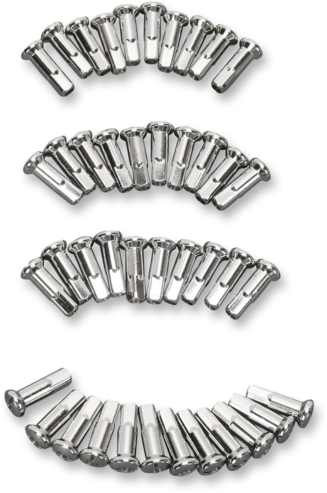 DRAG SPECIALTIES Spoke Nipples - Chrome - X-Long 16-0500SE42-HC3 - Cycle City Outdoors