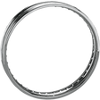 DRAG SPECIALTIES Rim - 40 Hole - Spun - Silver - 21x2.15 26514 - Cycle City Outdoors