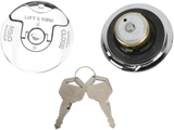 DRAG SPECIALTIES Locking Gas Caps - Vented/Non-Vented - Flush-Mount 011549-BX-LB1 - Cycle City Outdoors