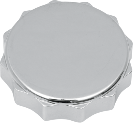 DRAG SPECIALTIES Deluxe Gas Cap - Twist-on without Vent 71171 - Cycle City Outdoors