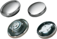 DRAG SPECIALTIES Gas Cap - Non-Vented - Chrome 03-0027-BC222 - Cycle City Outdoors