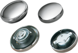 DRAG SPECIALTIES Gas Cap - Non-Vented - Chrome 011179-BC204 - Cycle City Outdoors