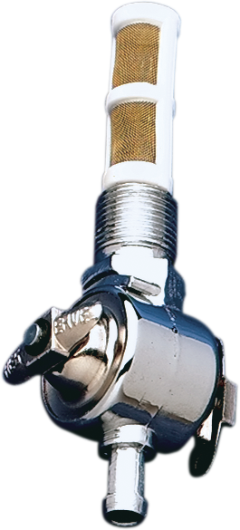 DRAG SPECIALTIES Early-Style Fuel Petcock - Straight - 3/8" NPT 03-0002A-BC331 - Cycle City Outdoors