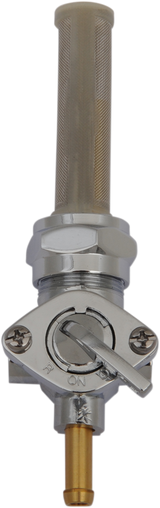 DRAG SPECIALTIES Fuel Petcock - Downward - Chrome - 22 mm 03-0040-BC331 - Cycle City Outdoors