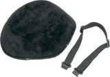SADDLEMEN Pad - Seat - Breathable Fleece - Large - Black 101FJ