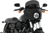 MEMPHIS SHADES Road Warrior Windshield - Vented - Dark Black Smoke - 9" MEP87310