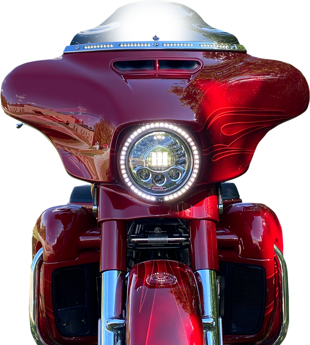 Custom Dynamics Standard Trim Ring - Chrome PB-7TR-AW-2C - Cycle City Outdoors