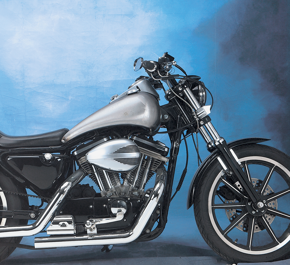 DRAG SPECIALTIES Extended Dash Tank Kit - Quickbob? - Sportster 11603-BX46
