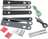 SADDLEMEN Turn Signal Relocation Kit - Sportster - Black 2020-0422