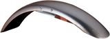 DRAG SPECIALTIES Wide Glide-Style Front Fender with Chrome Mounting Brackets - For 19" or 21" Wheel 090057-PB-LB2