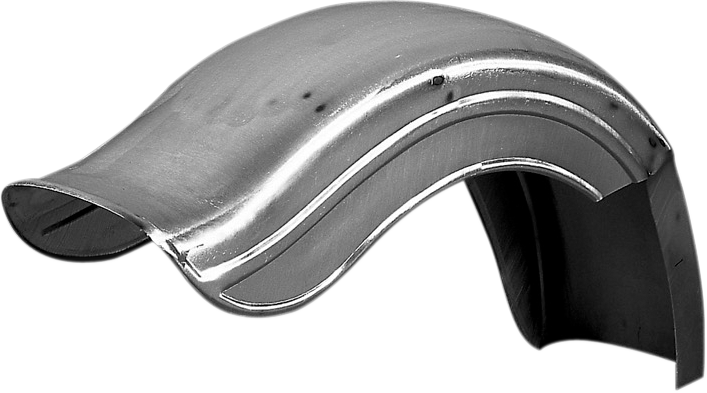 DRAG SPECIALTIES Fat Bob-Style Rear Fender - Right-Hand Chain 090007-PB-LB2 - Cycle City Outdoors