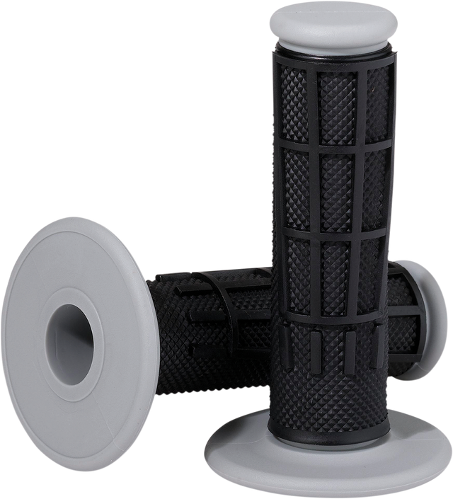 MOOSE RACING Grips - Compound - Half-Waffle - Black 1MG2315-BEM - Cycle City Outdoors