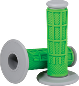 MOOSE RACING Grips - Compound - Half-Waffle - Green 1MG2315-GEM - Cycle City Outdoors