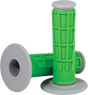 MOOSE RACING Grips - Compound - Half-Waffle - Green 1MG2315-GEM - Cycle City Outdoors