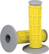MOOSE RACING Grips - Compound - Half-Waffle - Yellow 1MG2315-YEM - Cycle City Outdoors