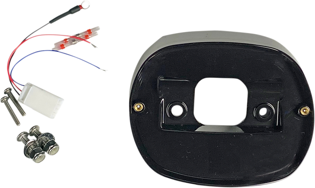 Custom Dynamics Taillight Baseplate - Black TL-BASE99-B - Cycle City Outdoors