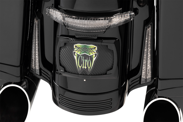 CIRO Filler Panel Light - Smoke Lens - Red LEDs - Black 40046