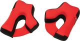 THOR Reflex Cheek Pads - Red - XL 0134-2838