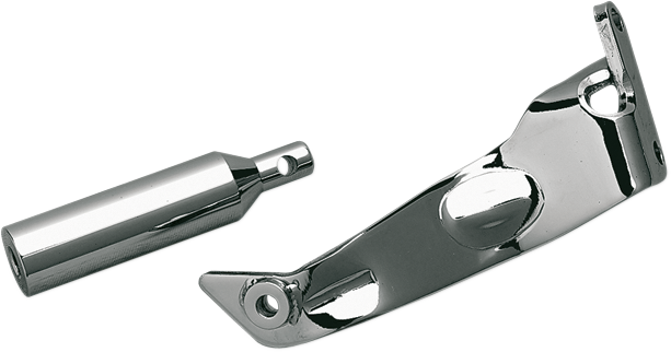 DRAG SPECIALTIES Floorboard Mounting Bracket - Left Rear - Chrome - FLST 17-0614-SC2 - Cycle City Outdoors