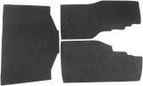 DRAG SPECIALTIES Saddlebag/Tourbox Floormats - Black - Gold Wing '88-'00 DS710115 - Cycle City Outdoors
