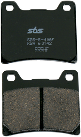 SBS HF Series Organic Base Brake Pads - 555HF (Yamaha VMX 1200 V-Max / YZF600R / XV 1100 Virago 1983–2009)