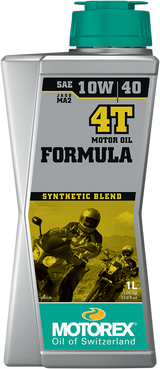 MOTOREX Formula Synthetic Blend 4T Engine Oil - 10W-40 - 1L 308273
