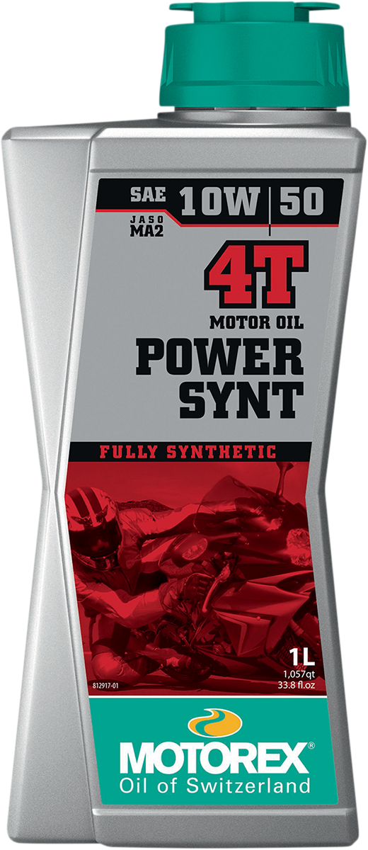 MOTOREX Power Synt 4T Engine Oil - 10W-50 - 1L 308249