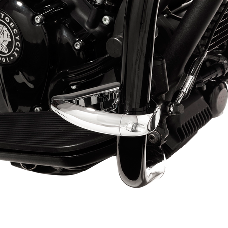Ciro Toe Rest - 1-1/4" - Chrome 60400 - Cycle City Outdoors