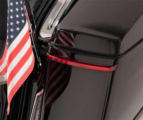 CIRO Bag Blades® - Red Turn Signals - Red Lens 40062